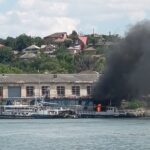 alerta incendiu la un ponton de pe raza municipiului tulcea 688f5237d7af7