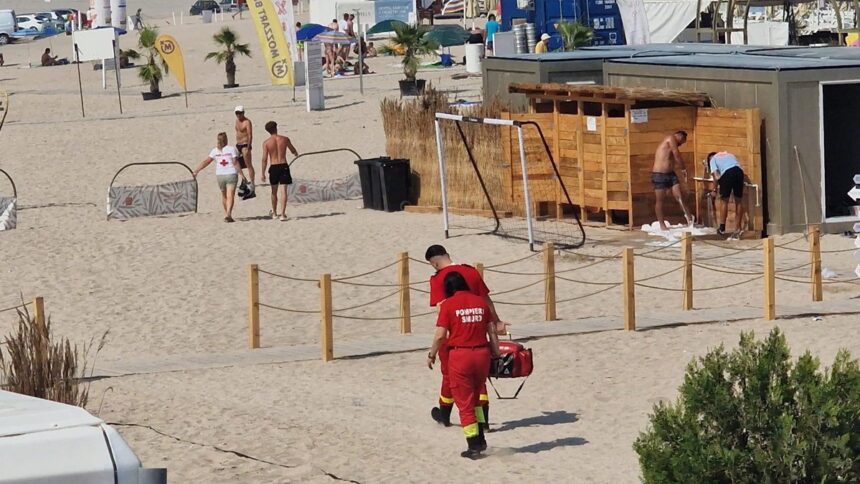 alerta pe plaja din eforie nord zona steaua de mare au fost chemate echipale smurd si ambulanta 688e2b0018b7c