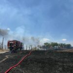 arde vegetatia uscata la iesirea din nazarcea spre ovidiu pompierii intervin cu trei autospeciale 68b1b3a75816e