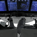 capsula crew dragon a spacex a ajuns la statia spatiala internationala cu patru astronauti intre care doi americani si un rus 688e31bb71332