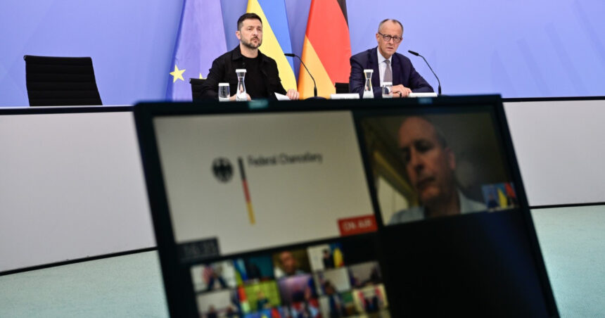 cele cinci conditii pentru pace pe care liderii europeni i le au transmis lui trump zelenski cere sa fie primit la intalnirea cu putin 689cdd7ad719c