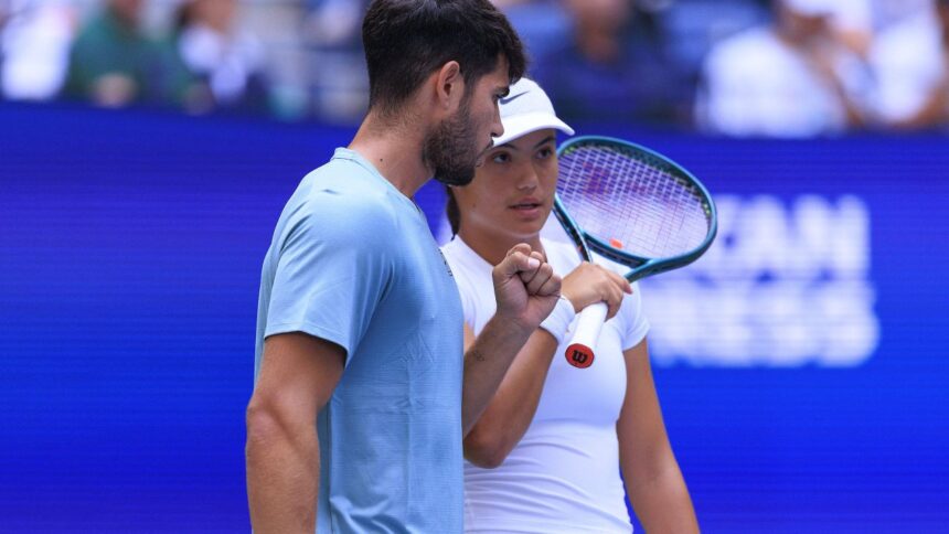 cineva isi musca limba doua lucruri halucinante intamplate in noua proba de dublu mixt de la us open 68a832442c3c1