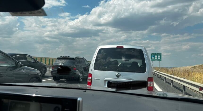 coliziune in lant pe a2 spre bucuresti cinci automobile implicate in accident opt victime 68ac1e96a281f