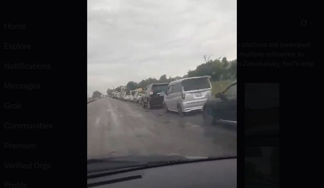 criza de benzina in rusia soferii stau la cozi de kilometri video 68a7377b5125d
