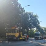 foto atentie soferi o banda de cirulatie de pe bulevardul tomis blocata vezi ce se intampla aici 6891a0851e8d7