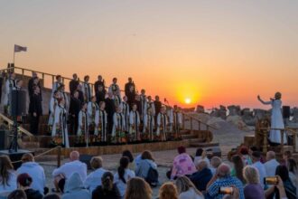 foto madrigal la rasarit o editie record cu peste 6500 de spectatori pe litoralul romanesc 68a029110b8ee