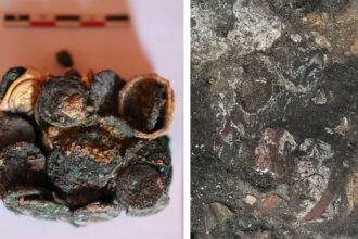 foto tezaur roman descoperit in situl arheologic histria zeci de monede si podoabe din metale pretioase vor fi restaurate 68ac8f01befbe