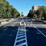 foto trei treceri de pietoni cu refugiu si iluminat intermitent au fost amenajate pe bulevardul lapusneanu 68b0175b42484