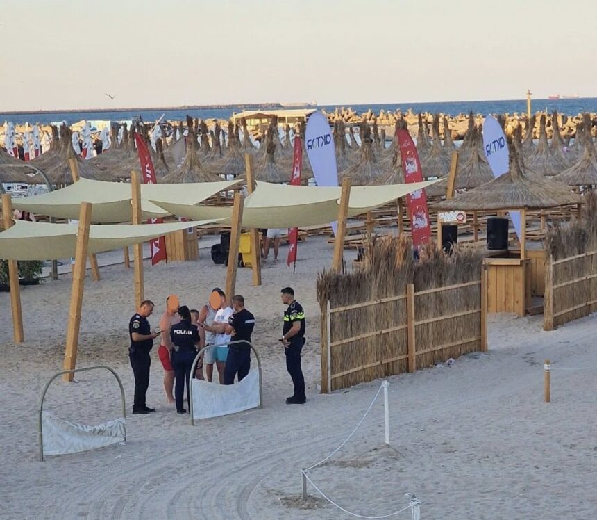foto un copil de 10 ani s a ratacit pe plaja belona din eforie 68a0bcab8381f