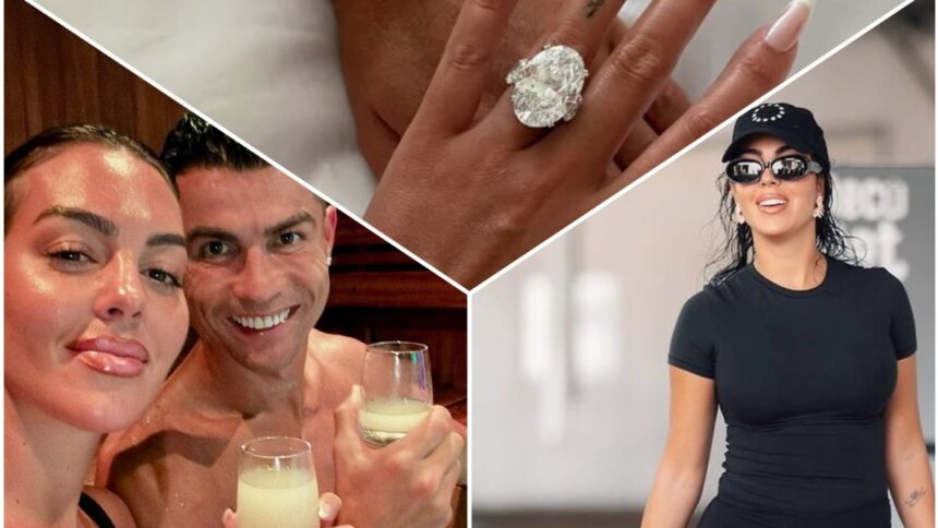 galerie foto expertii in pietre pretioase au dat verdictul cat valoreaza inelul cu care cristiano ronaldo a cerut o de sotie pe georgina 689b4e7890a81