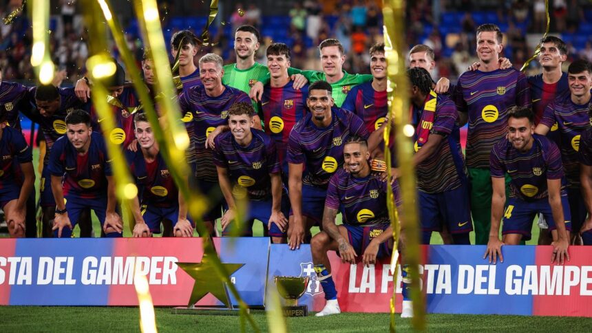 galerie foto fc barcelona a dat de pamant cu como si a castigat trofeul gamper 68998b5ed9b2c