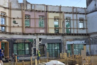 galerie foto fostul hotel central din constanta in plin proces de reabilitare se consolideaza fundatia 68a5aa613671f
