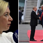 galerie foto zaharova ironizeaza presa occidentala dupa ce trump l a primit pe putin cu covor rosu in alaska se afla intr o frenezie totala 68a029244f99c