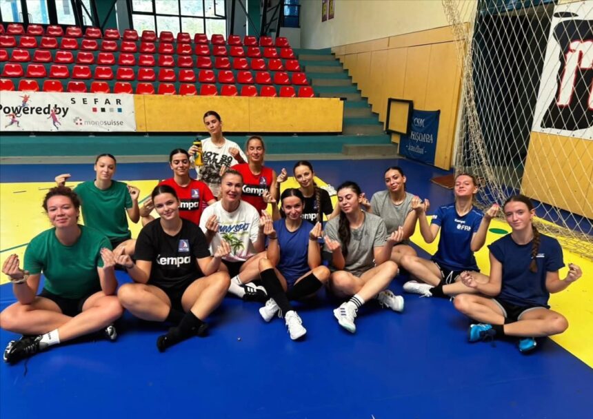 handbalistele de la csu neptun pregatesc la munte noul sezon al diviziei a 68acb483c2ab3
