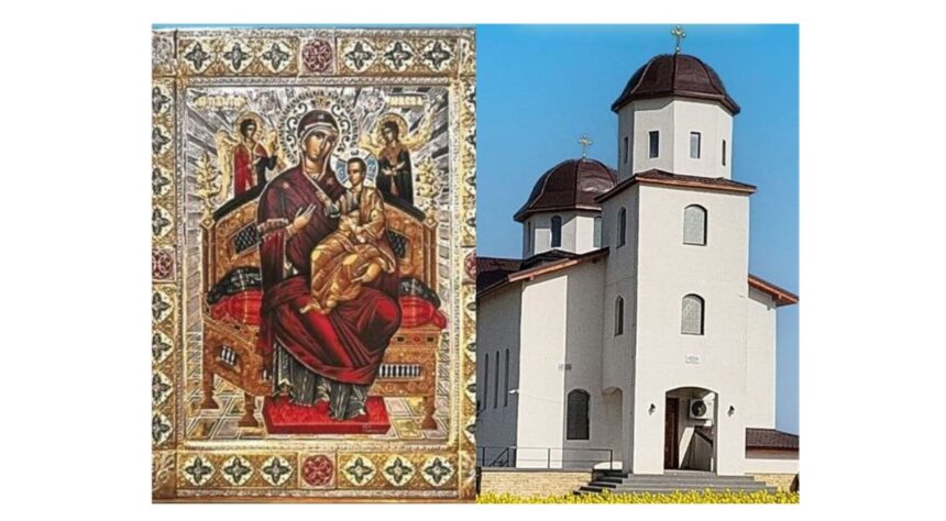 icoana maicii domnului pantanassa adusa de la muntele athos la parohia sfantul gheorghe din palas iata cand va avea loc slujba de sfintire 689215c60facb