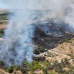 incendiu violent de vegetatie uscata in medgidia pompierii intervin cu 9 autospeciale 68a1f0b6b476e