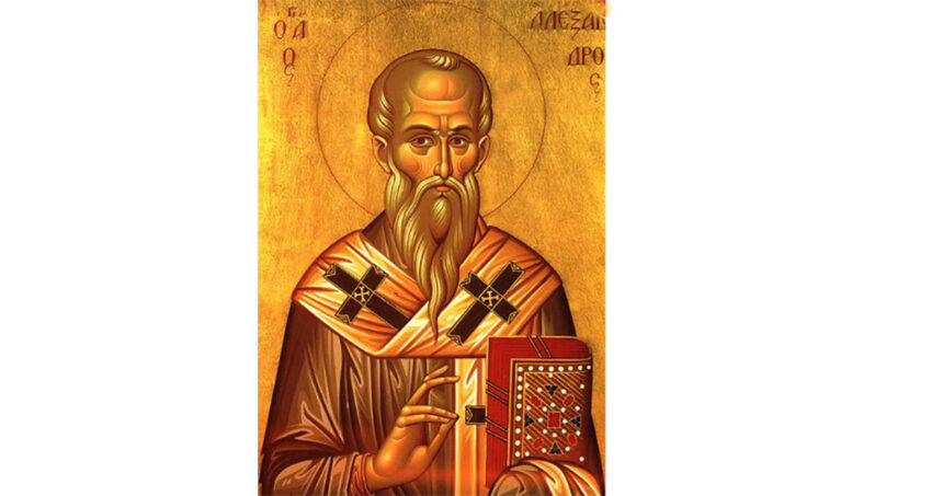 maine este praznuit sfantul alexandru patriarhul constantinopolului de ce este considerat ocrotitorul omenirii 68b1eb7e840c5