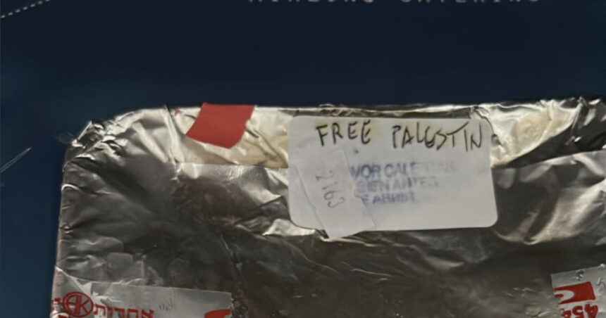 pasagerii evrei ai unui zbor iberia s au trezit cu sloganul free palestine in tava cu mancare cuser 6891cf4742044