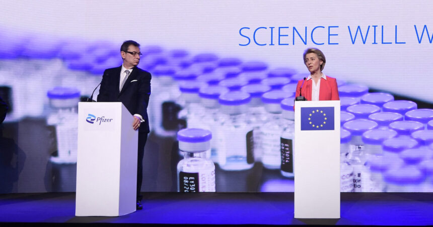 pfizergate noi detalii mesajele dintre ursula von der leyen si albert bourla pierdute dupa o solicitare de dezvaluire a acestora 688c789093bec