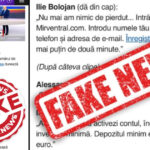 pnl avertizeaza ca o serie de postari online cu numele premierului ilie bolojan si digi24 sunt 100 false 689cbeb75bd75