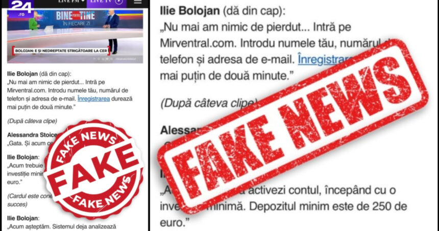 pnl avertizeaza ca o serie de postari online cu numele premierului ilie bolojan si digi24 sunt 100 false 689cbeb75bd75