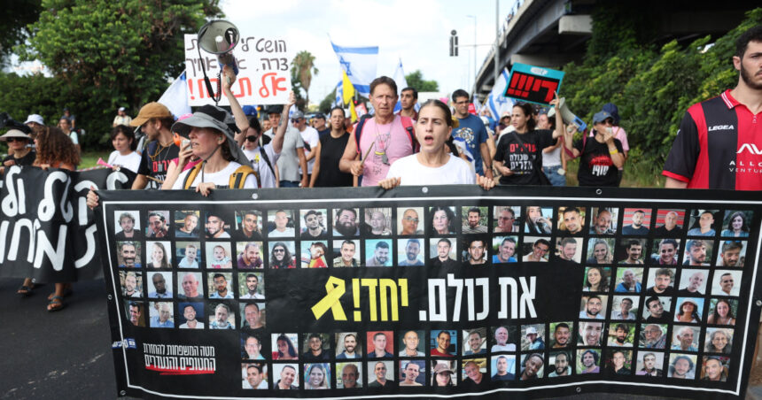 proteste in israel manifestantii cer un acord pentru eliberarea ostaticilor de catre hamas 68a1ae582d942