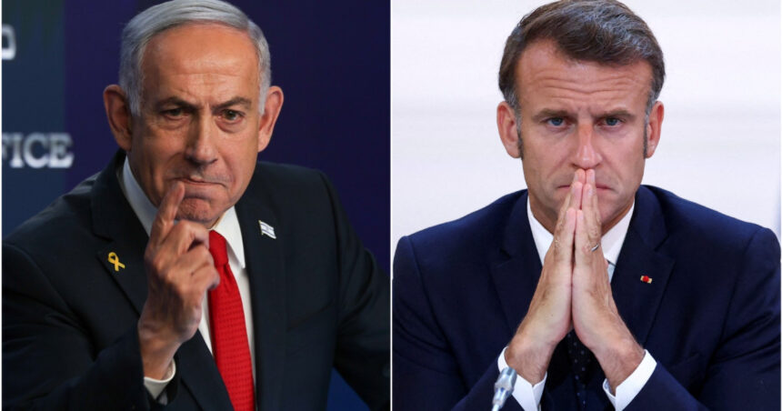 razboiul replicilor macron condamna afirmatia josnica a lui netanyahu privind cresterea antisemitismului in franta 68a620bca89fa