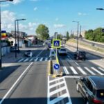 scuar median amenajat la o trecere de pietoni situata pe soseaua mangaliei din constanta 689cf53f14c4b