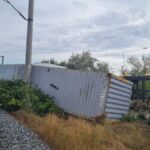 traficul feroviar a fost oprit zeci de minute intre constanta si mangalia dupa deraierea unor vagoane de marfa 688c601452b3b