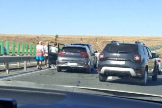 trei autoturisme implicate intr un accident pe autostrada soarelui in judetul constanta 68a19dd96b7af
