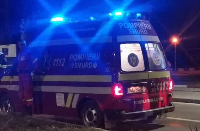 un scuter si un autoturism s au ciocnit pe strada tineretului din costinesti 68ae234cdc1c7