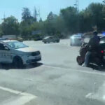 video accident cu o masina a politiei la arcul de triumf din bucuresti o politista a fost ranita si dusa la spital 68aeda460e7ad
