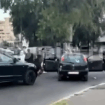 video bataie cu sabii si topoare in mijlocul unei strazi din braila un barbat si o femeie au fost agresati politistii ii cauta pe atacatori 68a596c3e8be1