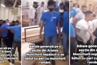 video bataie generala intre muncitorii romani si nepalezi la o fabrica din romania ramane de vazut cine a avut castig de cauza 68aaa6cde7707