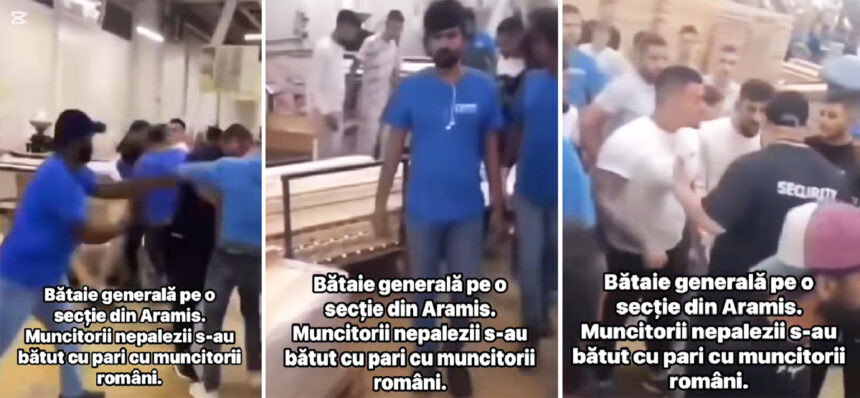 video bataie generala intre muncitorii romani si nepalezi la o fabrica din romania ramane de vazut cine a avut castig de cauza 68aaa6cde7707