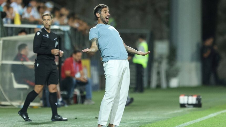 video campioana antrenata de fostul atacant rapidist radomir djalovic s a facut de ras pe teren propriu in europa league 6894489a9e152
