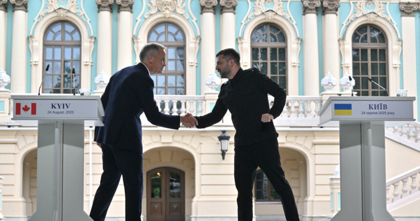 video canada ia in calcul prezenta trupelor sale in ucraina ca parte a garantiilor de securitate ce i a transmis zelenski lui mark carney 68ab3cd589d66