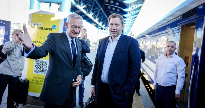 video continua desantul diplomatic la kiev liderii din norvegia si germania au sosit in ucraina 68ac2f4ece0cc