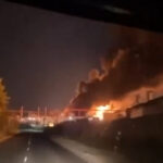 video incendiu la o rafinarie de petrol din orasul rusesc saratov dupa un atac cu drone lansat de ucraineni un om a murit 68987c05d1b3b