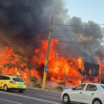 video incendiu puternic in mamaia a ars un fost club 6894ee88f0e69
