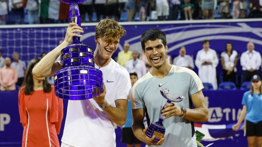 video jannik sinner si carlos alcaraz doi meseriasi si la cincinnati open ce traseu ii asteapta pana in finala 689d80a7cbf20