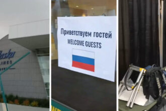 video jurnalistii rusi ajunsi in alaska pentru summitul putin trump se plang de cazarea oferita de americani conditiile sunt spartane 689f354c96206