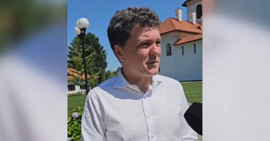 video nicusor dan explica de ce a mers la manastire in loc sa participe la ceremoniile de ziua marinei nu am vrut sa fac anunt 689f5a4541e96
