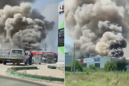 video pericol de explozie in iasi incendiu puternic langa o benzinarie autoritatile au emis un mesaj ro alert 689f1b0645c8a