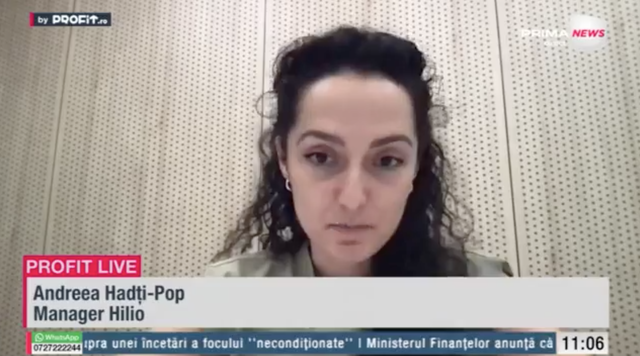 video profit ro live tv andreea hadti pop manager hilio oamenii nu mai apeleaza la servicii de sanatate emotionala doar in faze acute 68a6a5e8b35e6