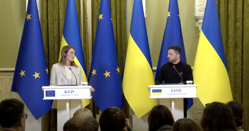 aderarea la ue este o forma de garantie de securitate i a spus presedinta parlamentului european lui zelenski la kiev 68cafcd87bb1b