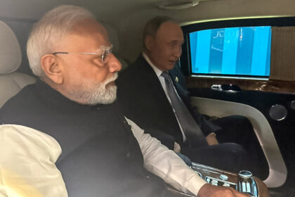 discutii profunde in limuzina lui putin imagini fara precedent cu premierul indian narendra modi alaturi de presedintele rus 68b5f8cd87fc0
