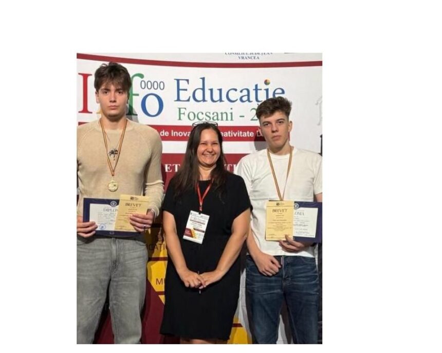 doi elevi de la colegiul mircea cel batran din constanta medalie de aur la olimpiada nationala de inovare si creatie digitala 68c31825c291a