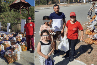 foto asociatia suflete deschise din constanta a vestit nasterea maicii domnului zeci de familii din altan tepe au primit pachete cu alimente de baza 68bdb103eec81