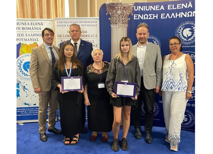 foto doua eleve din constanta au reprezentat cu succes romania la olimpiada internationala a elenismului iata ce premii au obtinut 68bc2ea8ed597